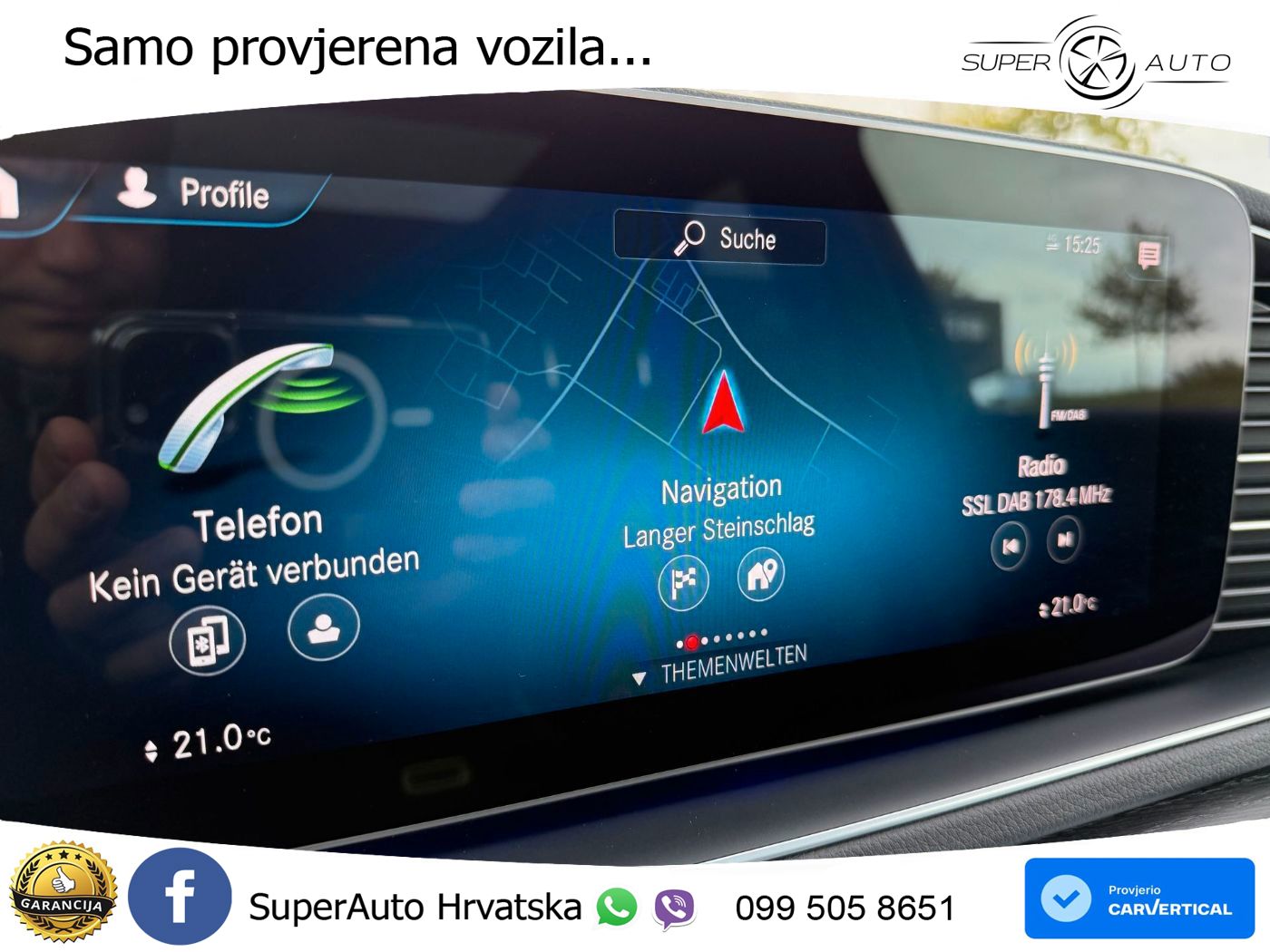 Mercedes GLE 450 3.0 (381 KS) EQ Boost 4MATIC 9G-TRONIC AMG ZRAČNI+ACC+GR SJED+KAM+PANO