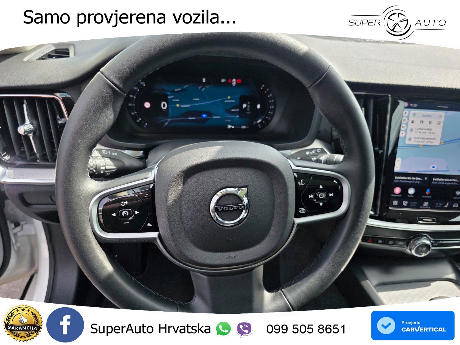 Volvo V60 2.0 B4 Benzin DCT LED+GR SJED+ACC