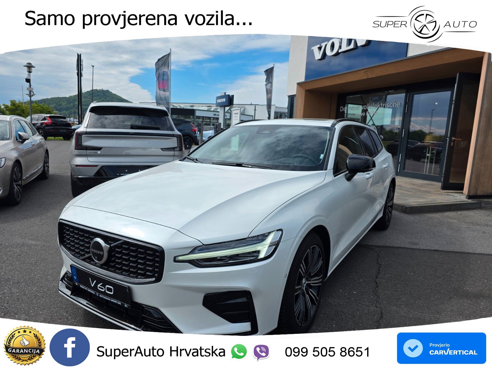Volvo V60 2.0 B4 Benzin DCT LED+GR SJED+ACC