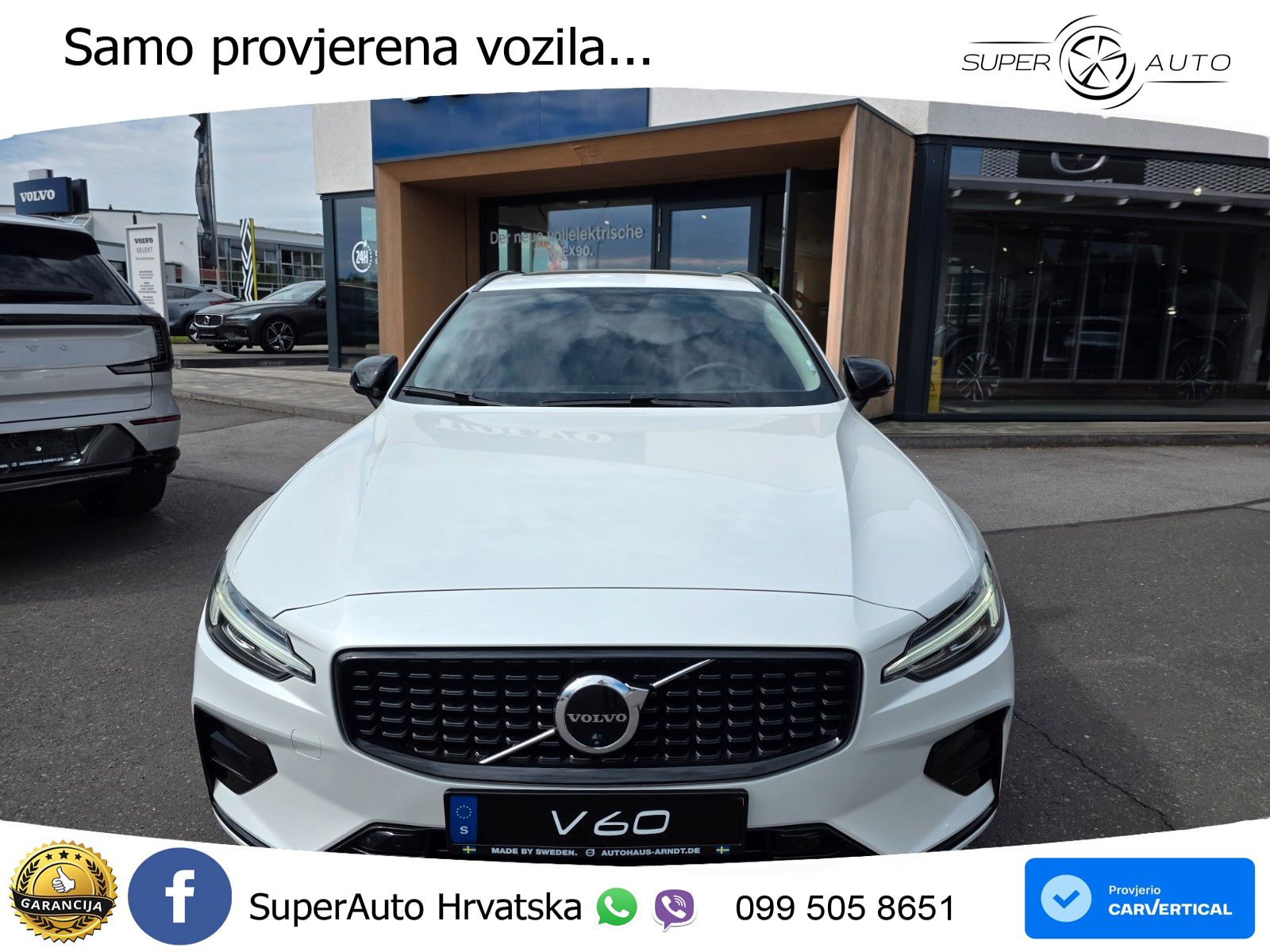 Volvo V60 2.0 B4 Benzin DCT LED+GR SJED+ACC