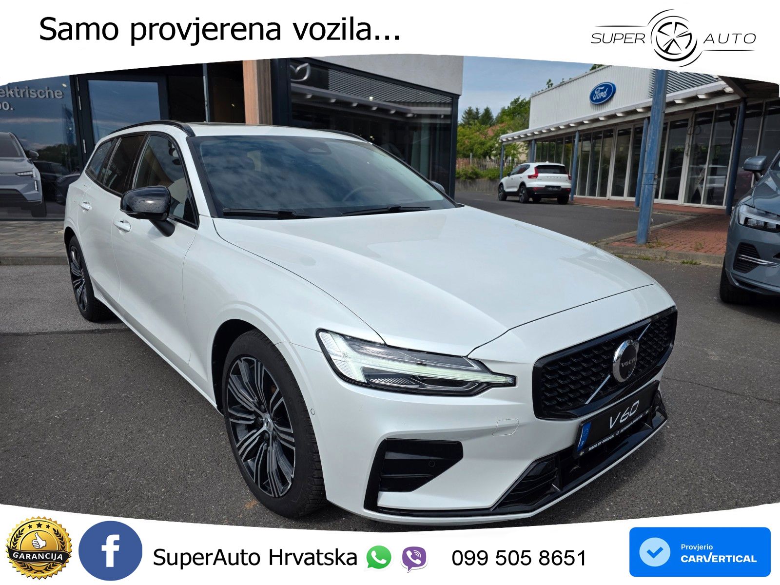 Volvo V60 2.0 B4 Benzin DCT LED+GR SJED+ACC