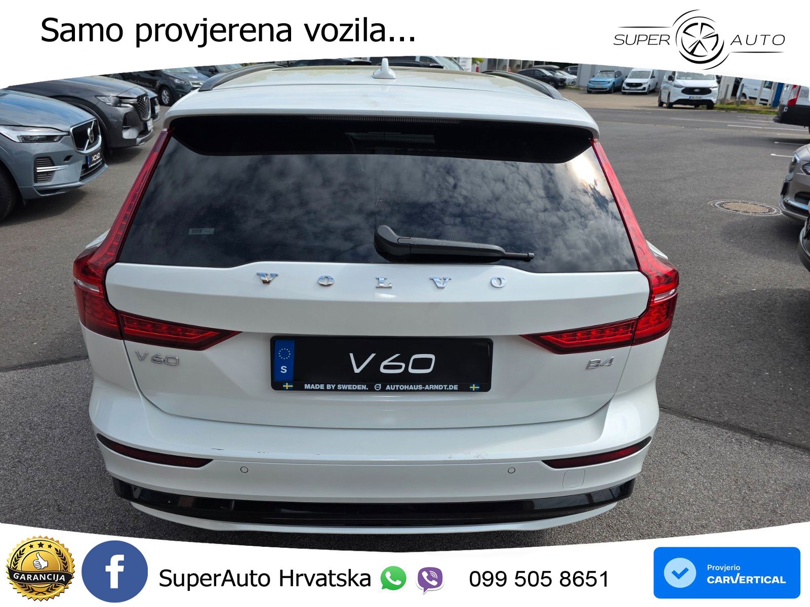 Volvo V60 2.0 B4 Benzin DCT LED+GR SJED+ACC