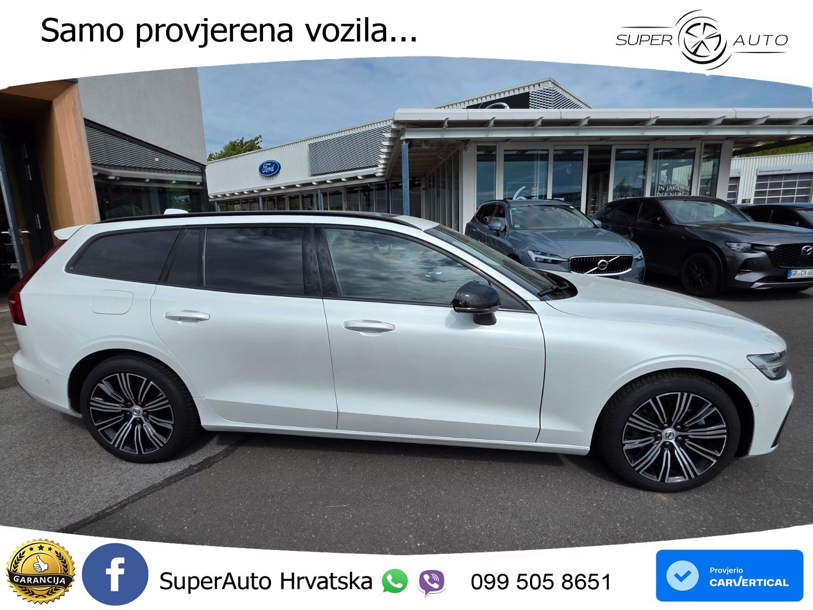 Volvo V60 2.0 B4 Benzin DCT LED+GR SJED+ACC