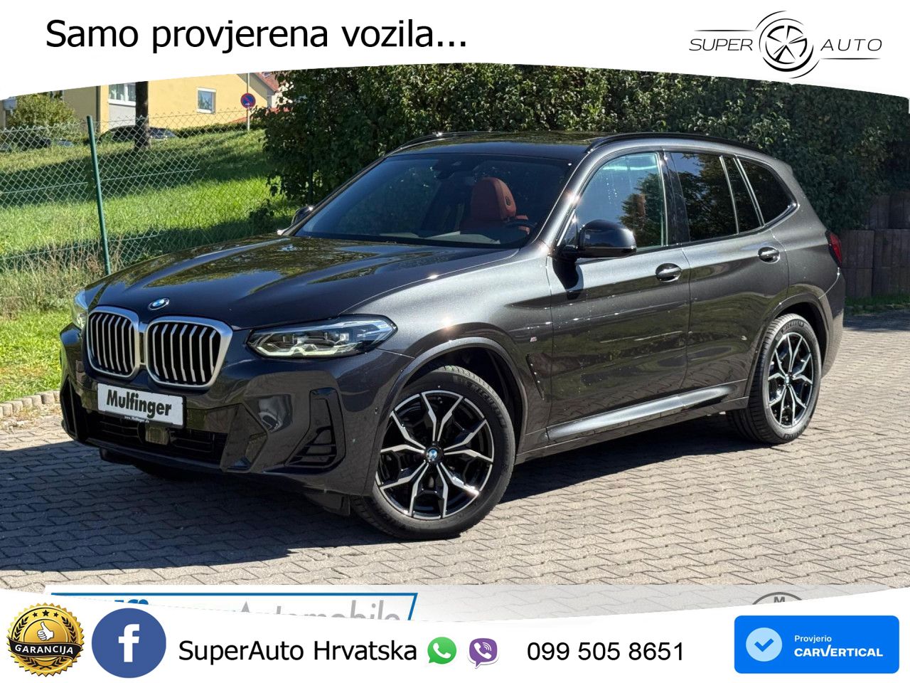 BMW X3 20i xDrive Steptronic M Sport LED+GR SJED+ACC