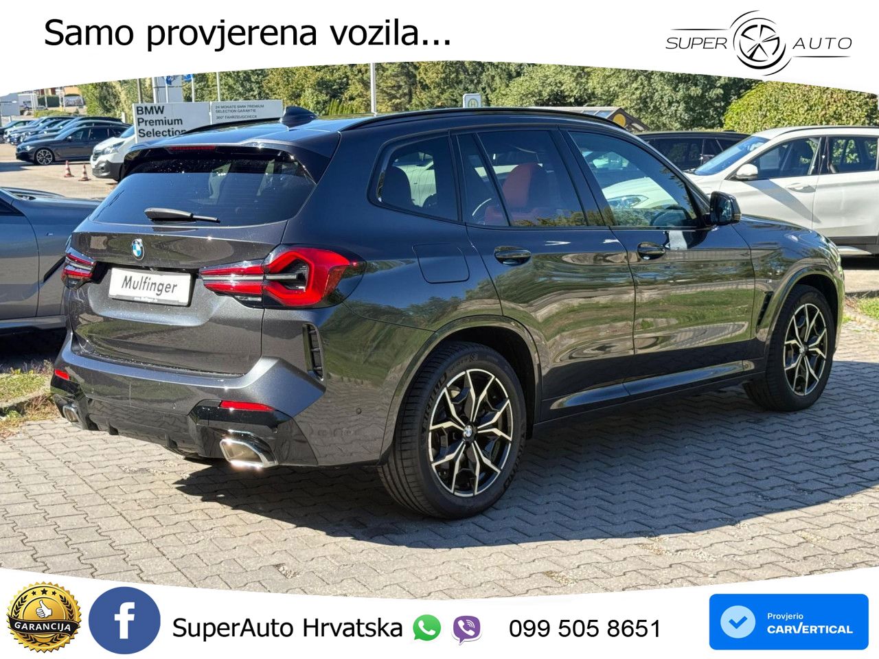 BMW X3 20i xDrive Steptronic M Sport LED+GR SJED+ACC