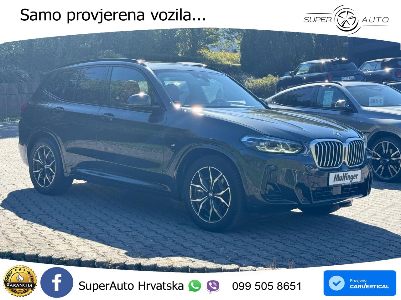 BMW X3 20i xDrive Steptronic M Sport LED+GR SJED+ACC