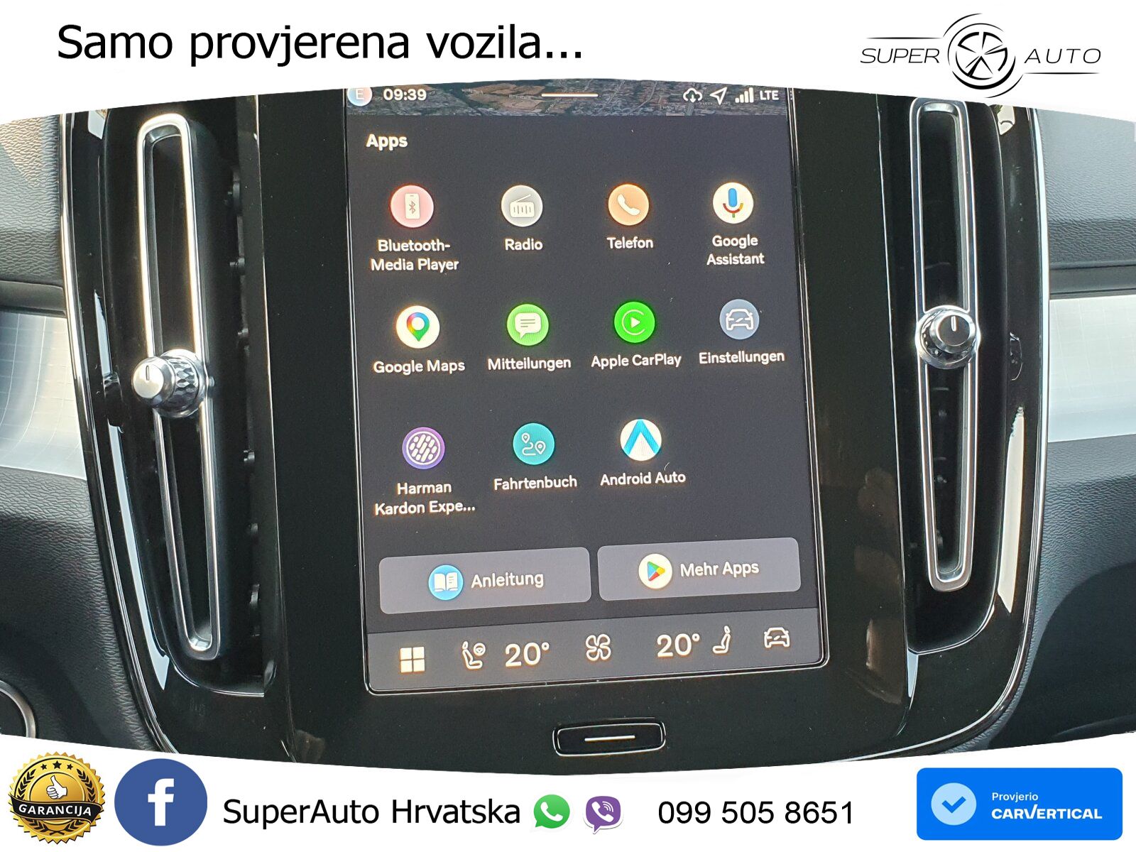 Volvo XC40 2.0 B3 163 KS Automatic LED+GR SJED+ACC