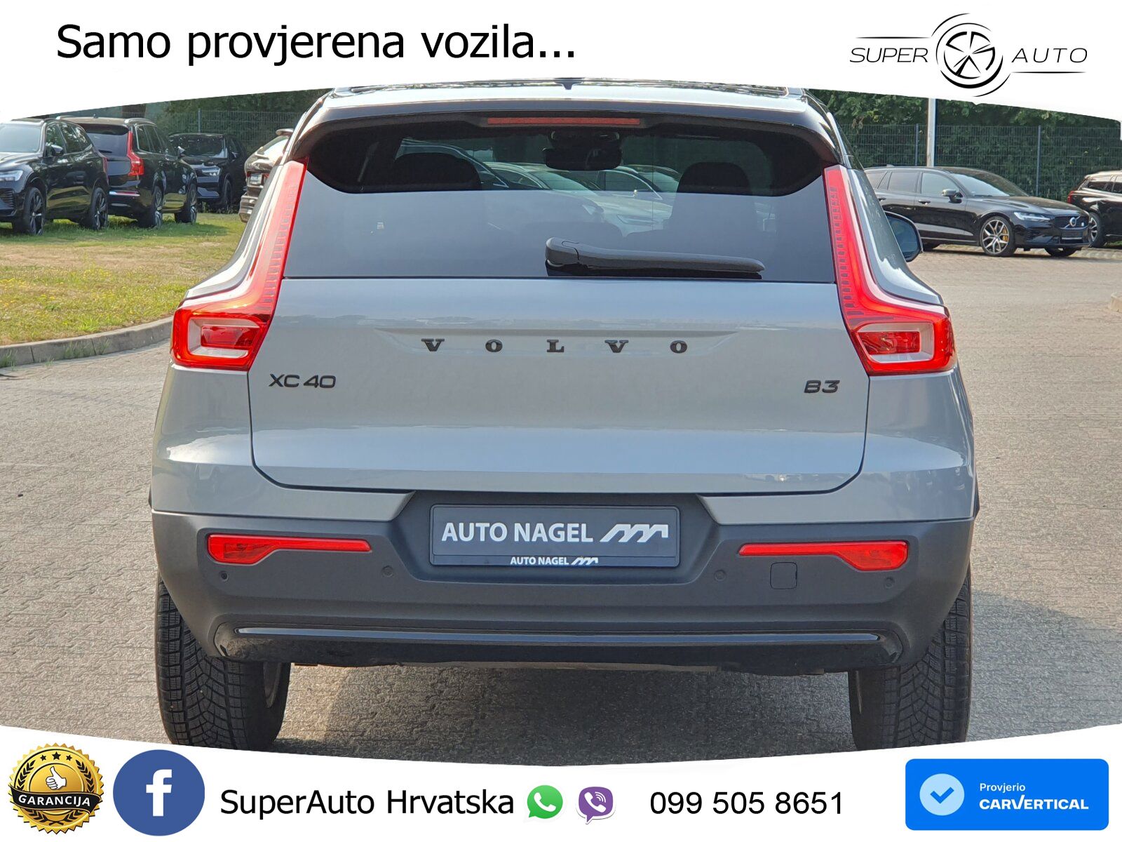 Volvo XC40 2.0 B3 163 KS Automatic LED+GR SJED+ACC