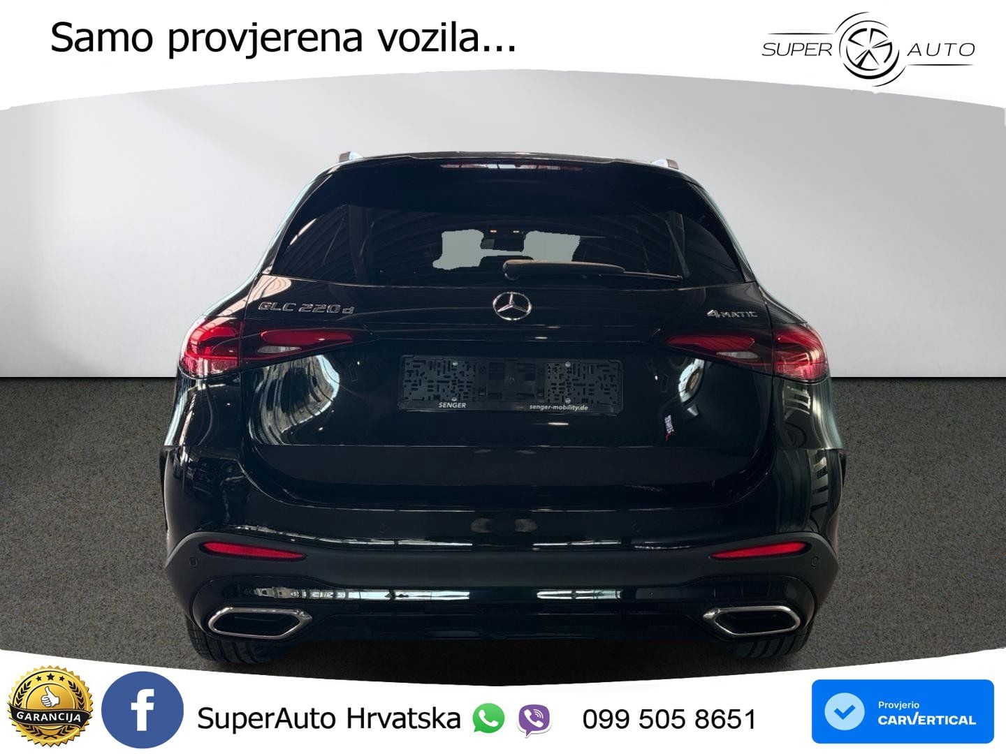 Mercedes GLC 220d (197 KS) 4MATIC 9G-TRONIC AMG LED+GR SJED+ACC