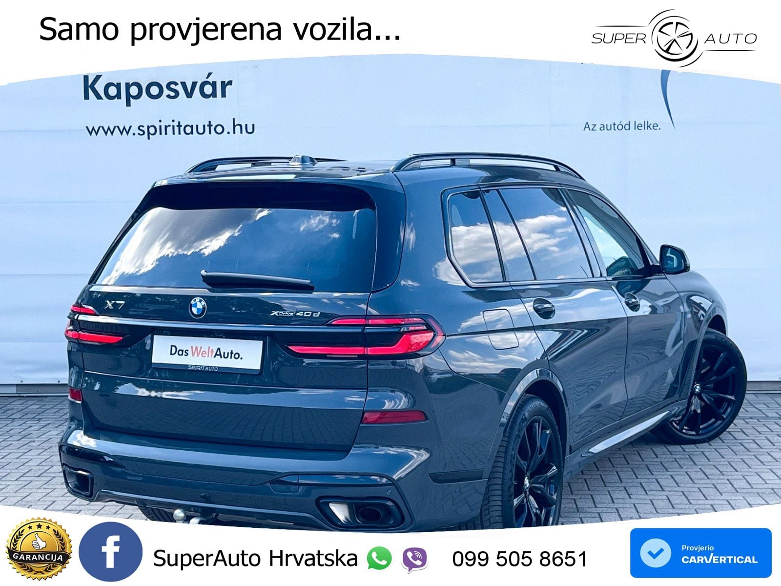 BMW X7 40d (352 KS) xDrive Steptronic LED+GR SJED+ACC