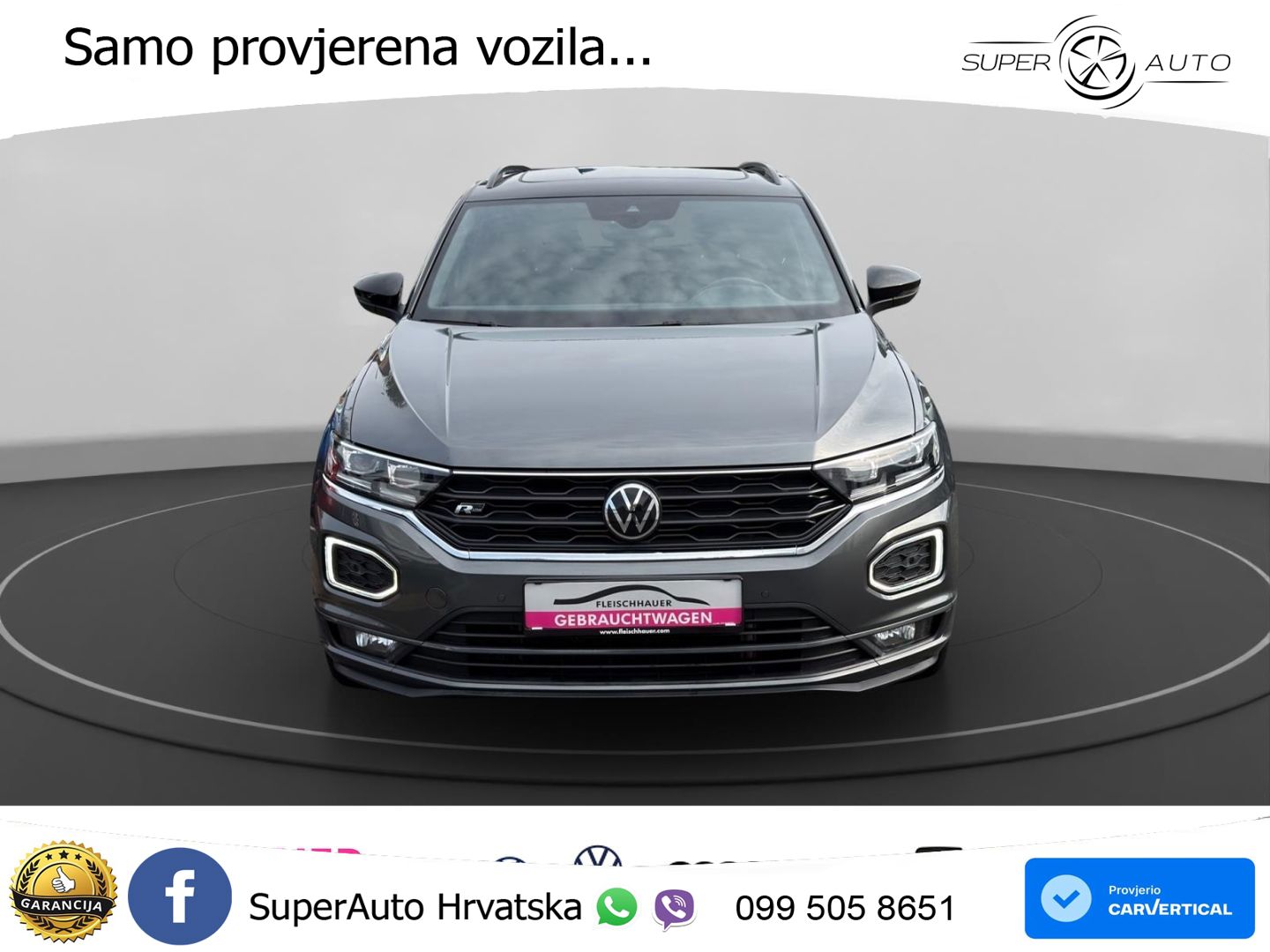 Volkswagen T-Roc I 2.0 TSI (190 KS) 4M DSG LED+ACC