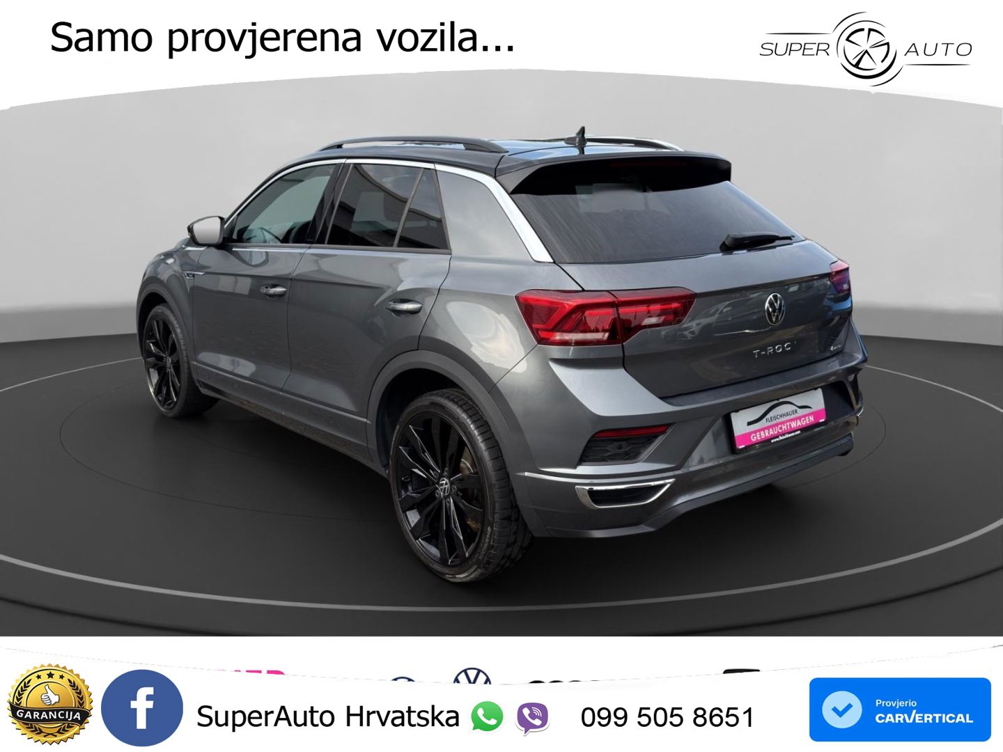 Volkswagen T-Roc I 2.0 TSI (190 KS) 4M DSG LED+ACC