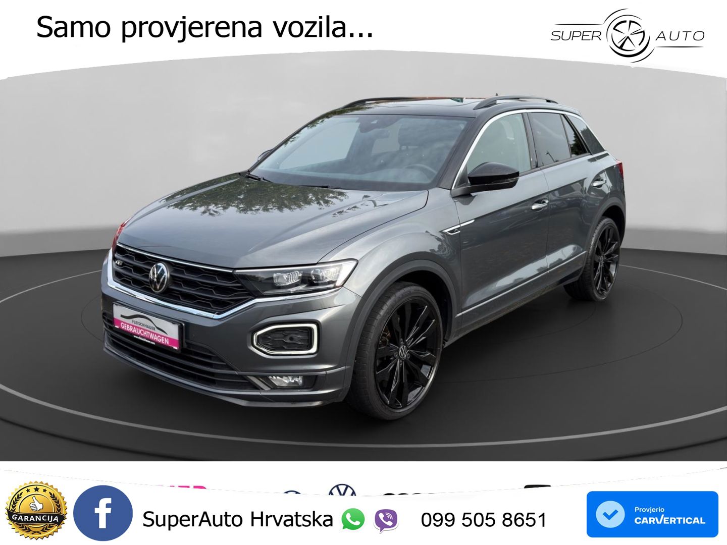 Volkswagen T-Roc I 2.0 TSI (190 KS) 4M DSG LED+ACC