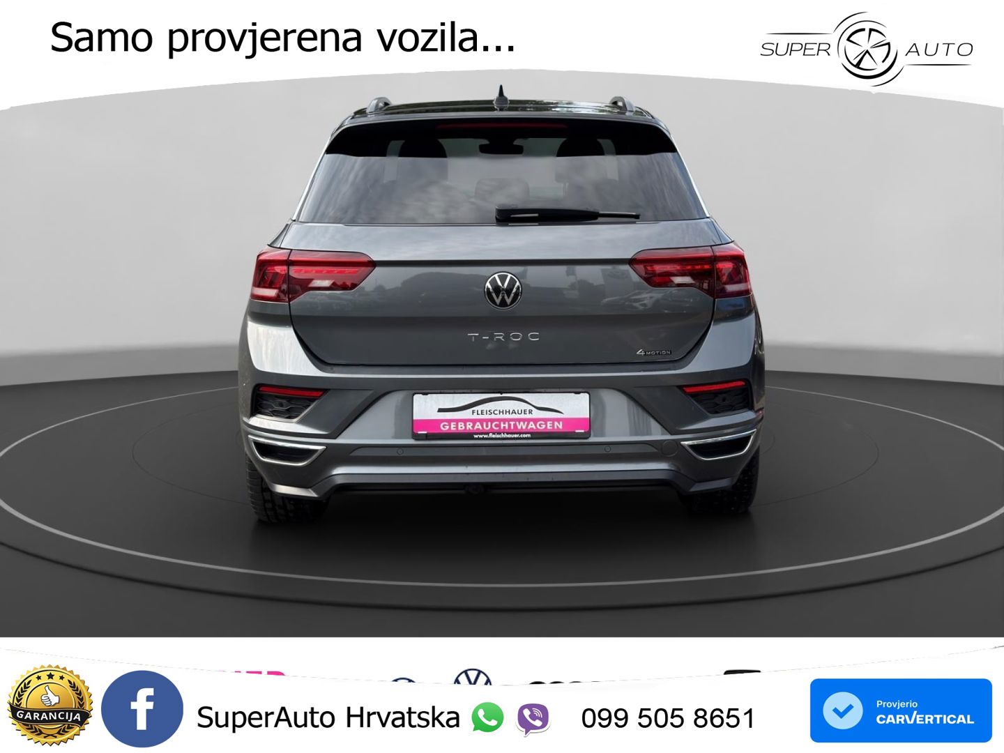 Volkswagen T-Roc I 2.0 TSI (190 KS) 4M DSG LED+ACC