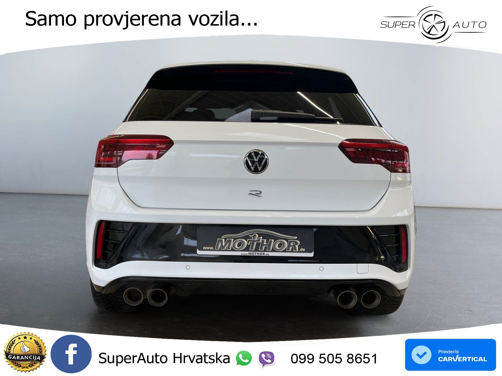 Volkswagen T-Roc I R 2.0 TSI (300 KS) OPF 4M DSG MATRIX+GR SJED+KAM