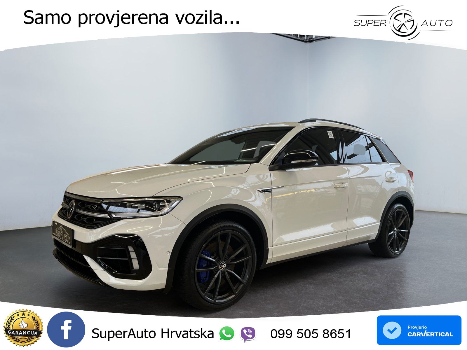Volkswagen T-Roc I R 2.0 TSI (300 KS) OPF 4M DSG MATRIX+GR SJED+KAM