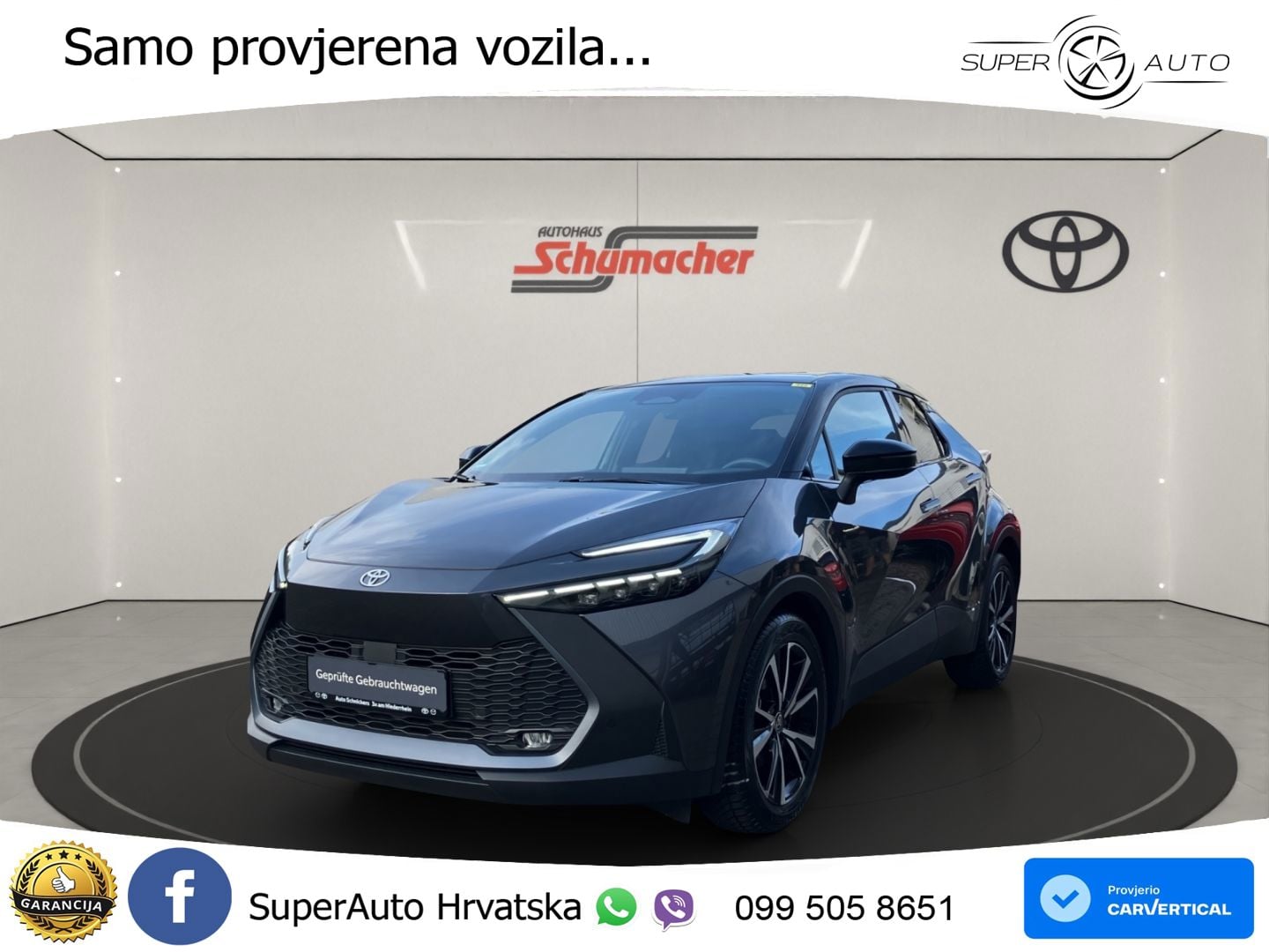 Toyota C-HR 1.8 (140 KS) Hybrid e-CVT Team D LED+GR SJED+ACC