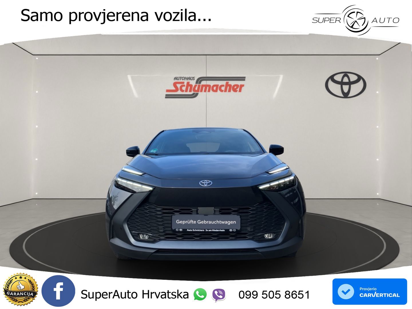 Toyota C-HR 1.8 (140 KS) Hybrid e-CVT Team D LED+GR SJED+ACC