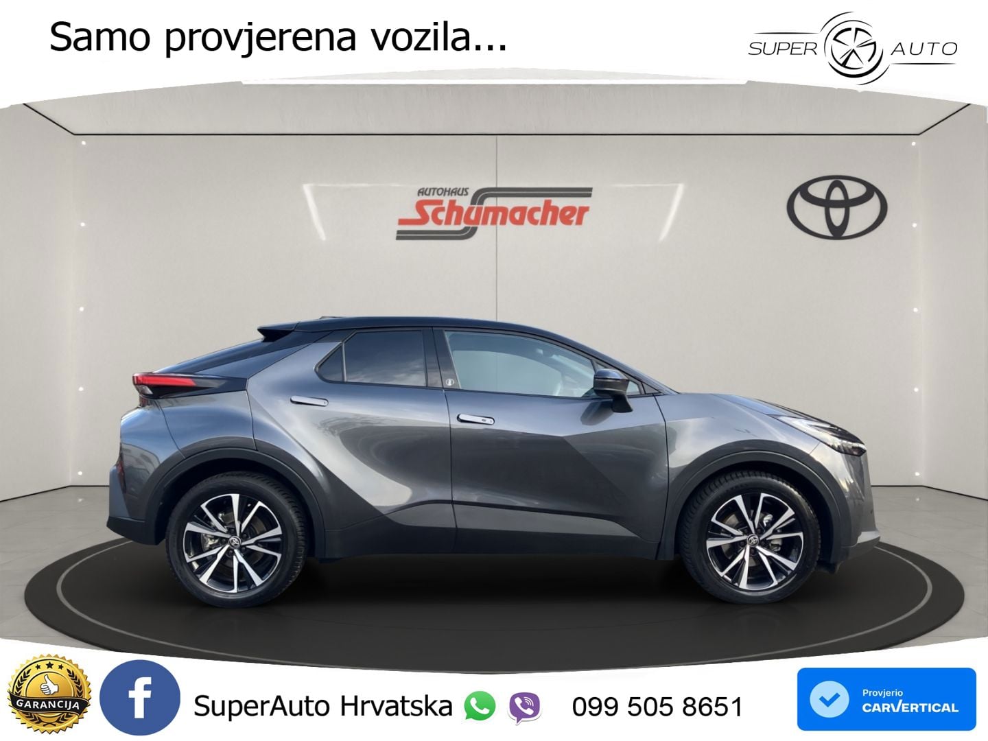 Toyota C-HR 1.8 (140 KS) Hybrid e-CVT Team D LED+GR SJED+ACC