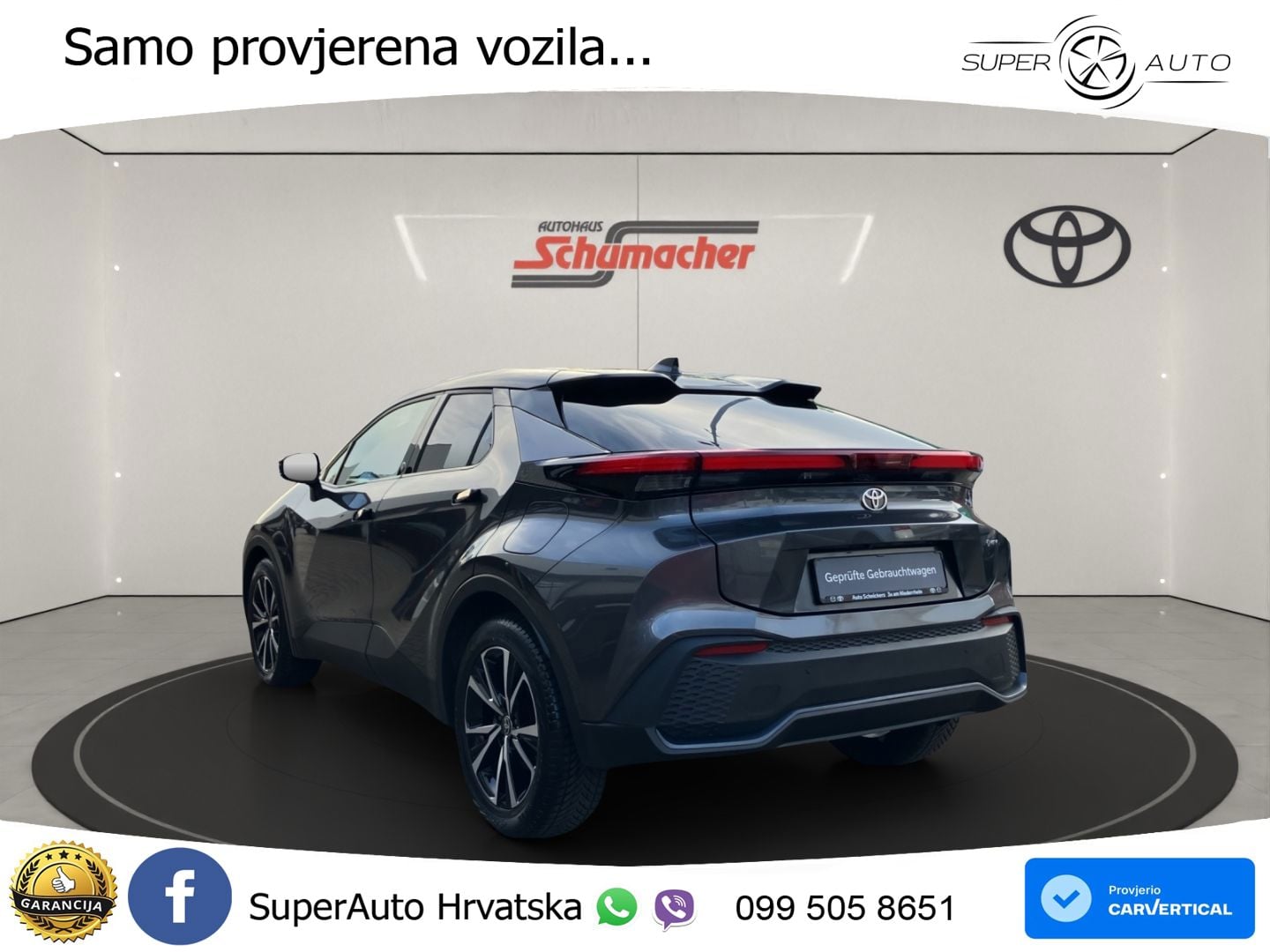 Toyota C-HR 1.8 (140 KS) Hybrid e-CVT Team D LED+GR SJED+ACC