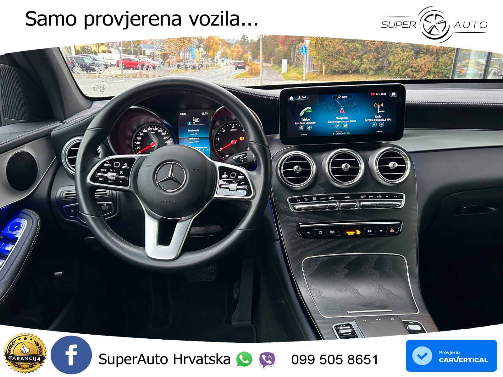 Mercedes GLC 220d (194 KS) 4MATIC G-TRONIC Night paket