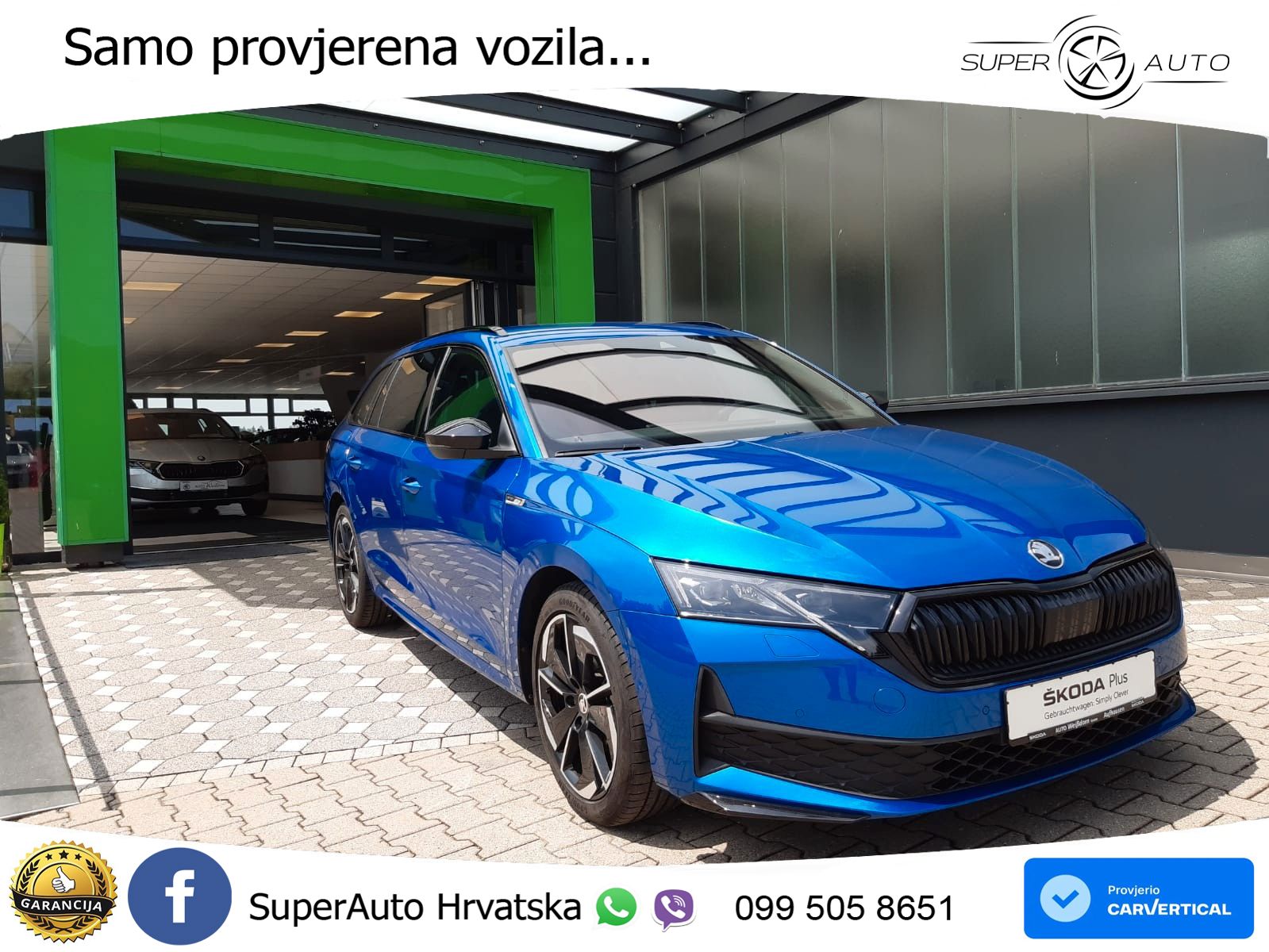 Škoda Octavia Combi 2.0 TDI (150 KS) DSG SportLine LED+GR SJED+ACC