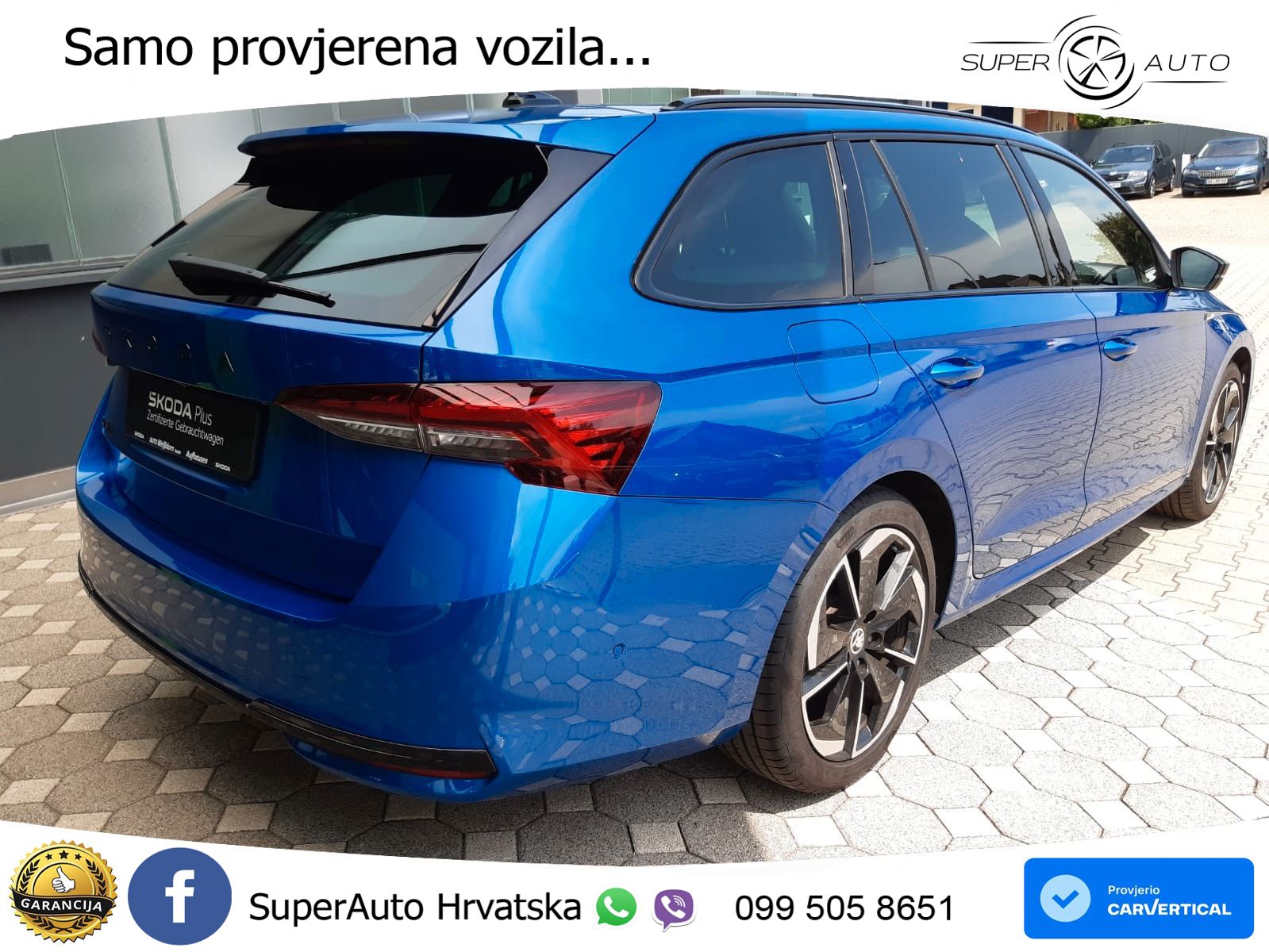 Škoda Octavia Combi 2.0 TDI (150 KS) DSG SportLine LED+GR SJED+ACC