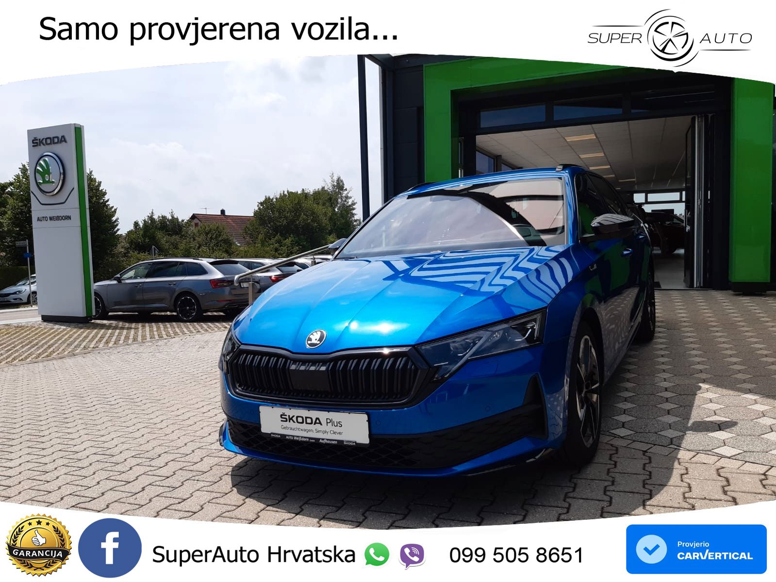 Škoda Octavia Combi 2.0 TDI (150 KS) DSG SportLine LED+GR SJED+ACC