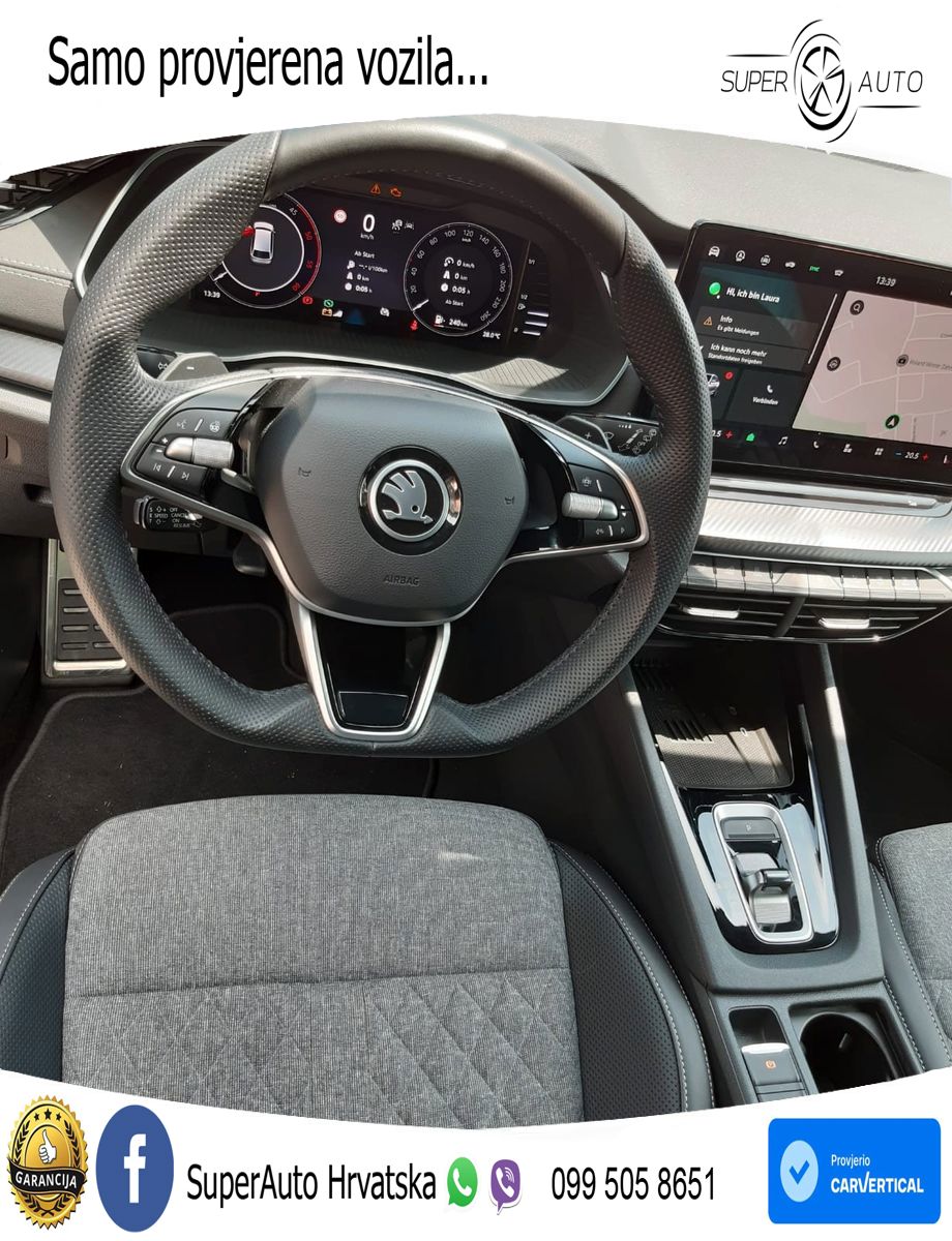 Škoda Octavia Combi 2.0 TDI (150 KS) DSG SportLine LED+GR SJED+ACC