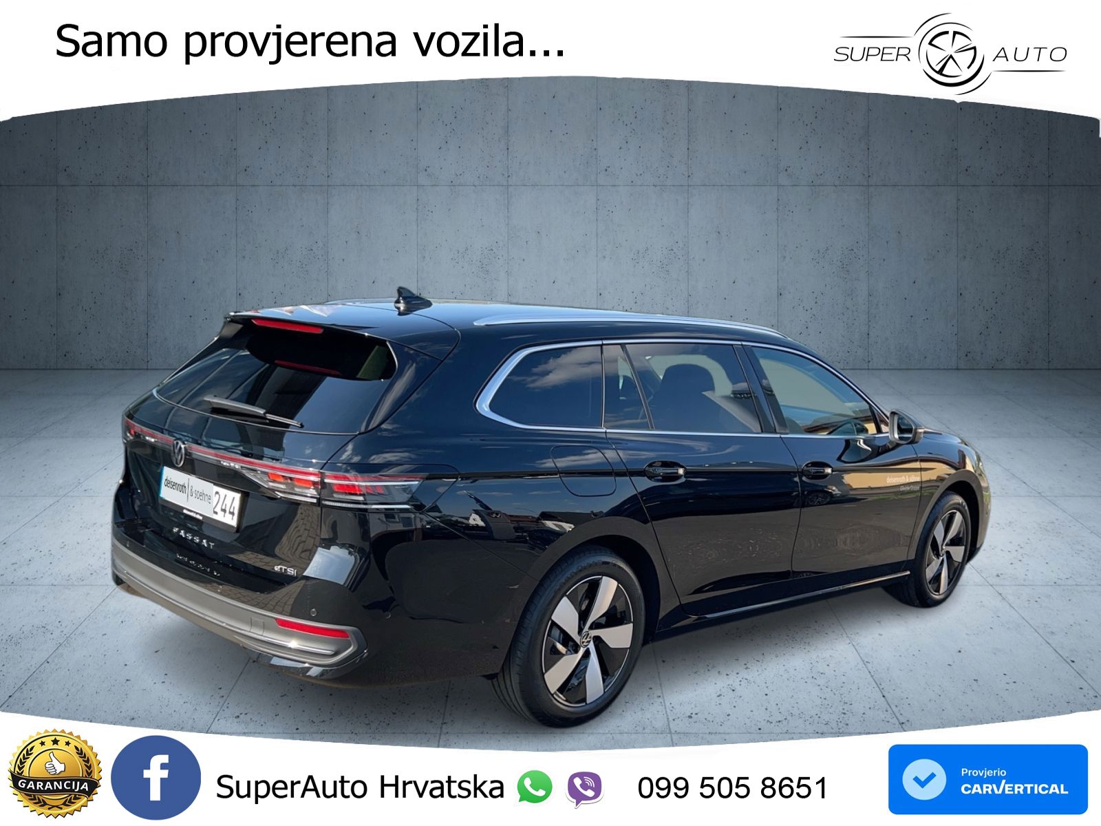 Volkswagen Passat Variant 1.5 eTSI (150 KS) DSG Business LED+GR SJED+ACC