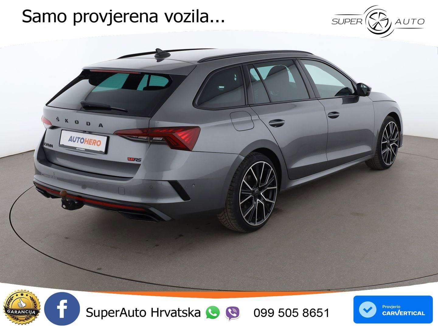 Škoda Octavia Combi RS 2.0 TDI (200 KS) 4x4 DSG LED+GR SJED+ACC