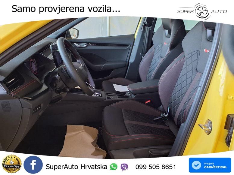 Škoda Octavia Combi RS 2.0 TSI (265 KS) DSG MATRIX+GR SJED+KAM