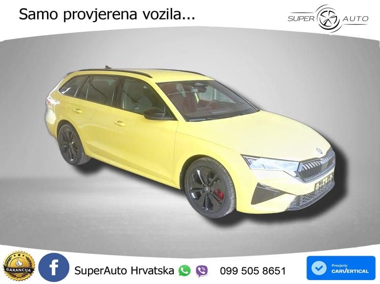 Škoda Octavia Combi RS 2.0 TSI (265 KS) DSG MATRIX+GR SJED+KAM