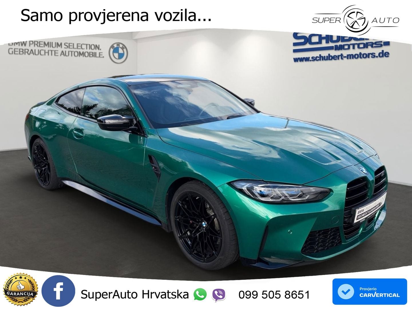 BMW M4 Competition 3.0 (510 KS) Steptronic LED+GR SJED+ACC