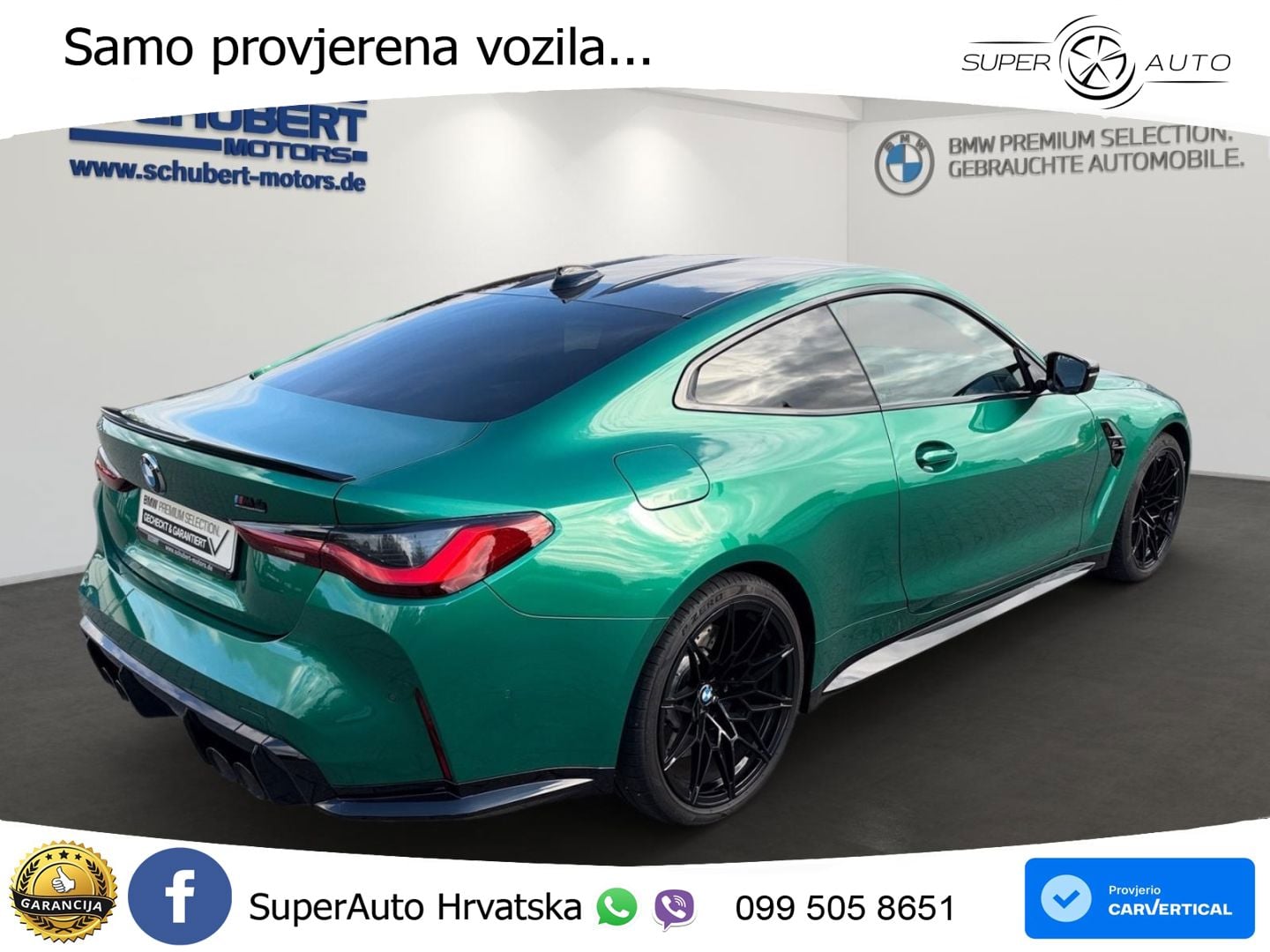 BMW M4 Competition 3.0 (510 KS) Steptronic LED+GR SJED+ACC