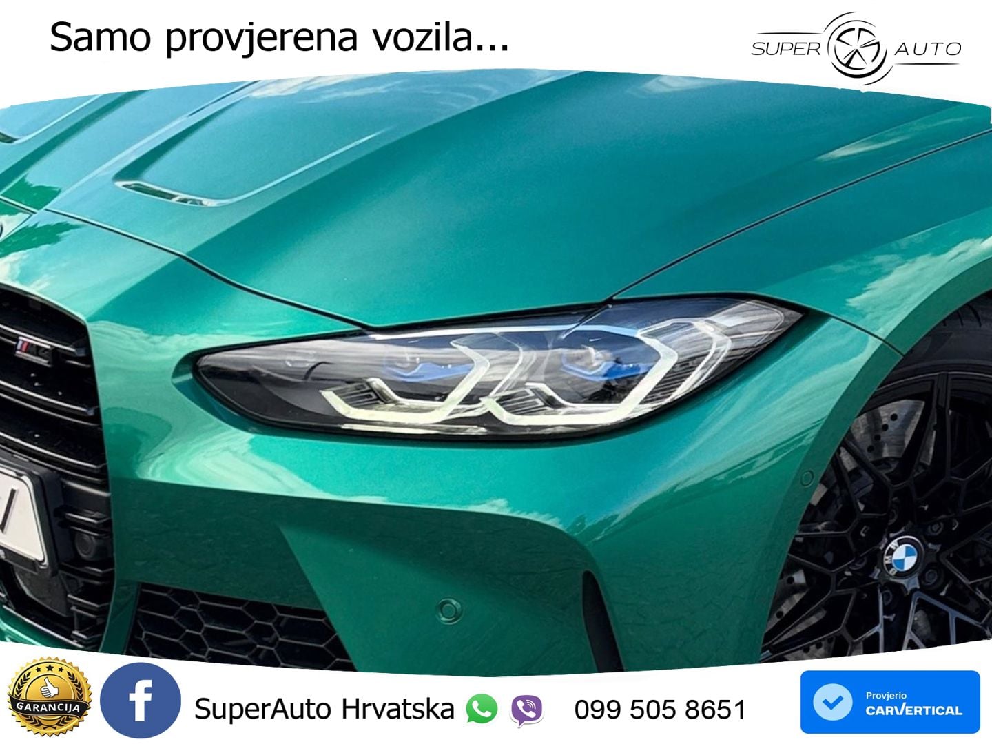 BMW M4 Competition 3.0 (510 KS) Steptronic LED+GR SJED+ACC