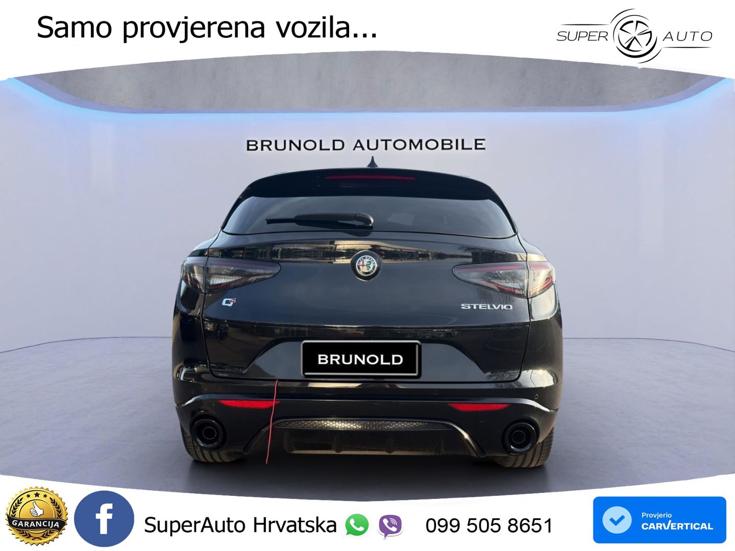 Alfa Romeo Stelvio 2.0 Turbo (280 KS) Q4 Automatic LED+GR SJED+ACC