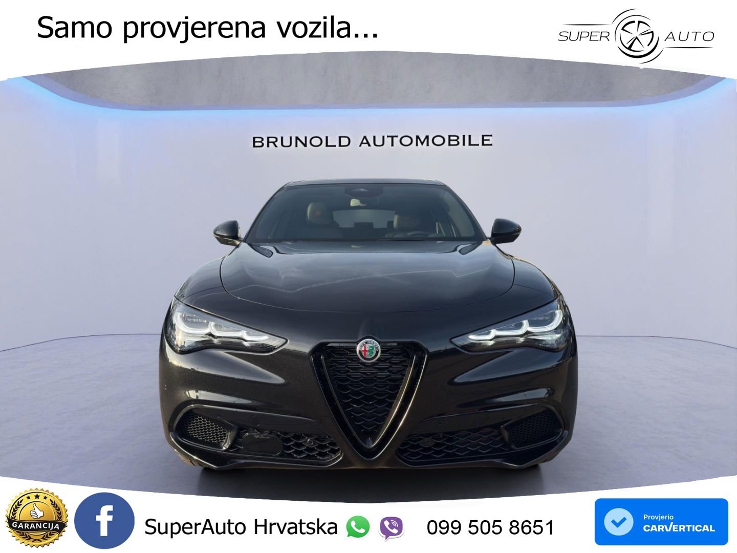 Alfa Romeo Stelvio 2.0 Turbo (280 KS) Q4 Automatic LED+GR SJED+ACC