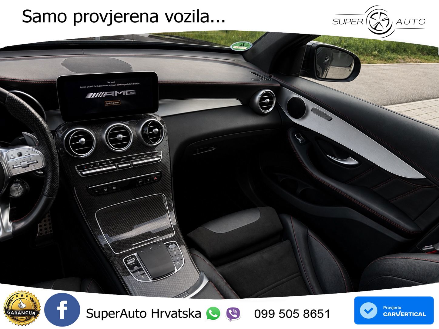 Mercedes AMG GLC 43 V6 (390 KS) 4MATIC TCT LED+GR SJED+ACC