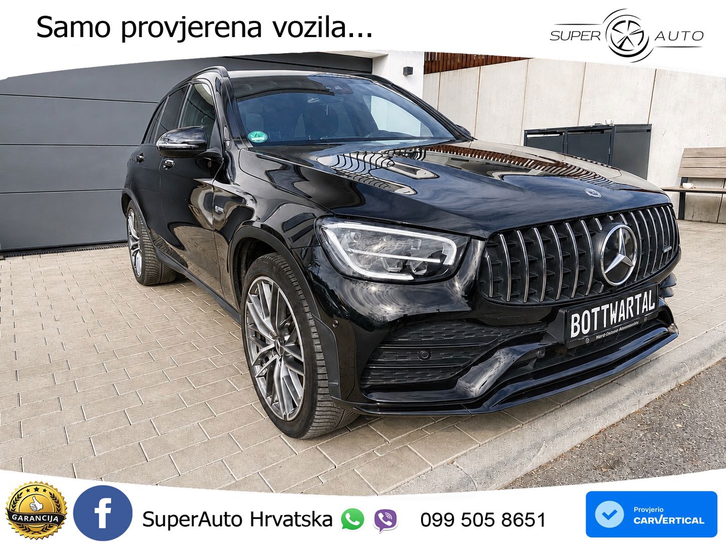 Mercedes AMG GLC 43 V6 (390 KS) 4MATIC TCT LED+GR SJED+ACC