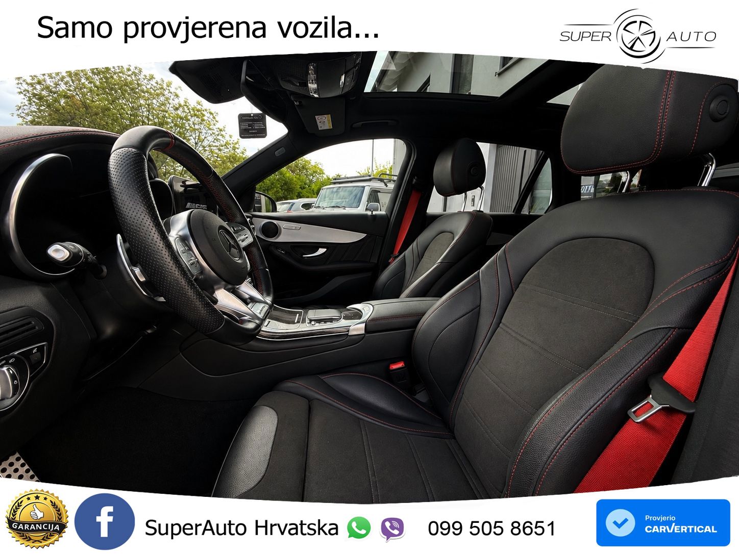 Mercedes AMG GLC 43 V6 (390 KS) 4MATIC TCT LED+GR SJED+ACC