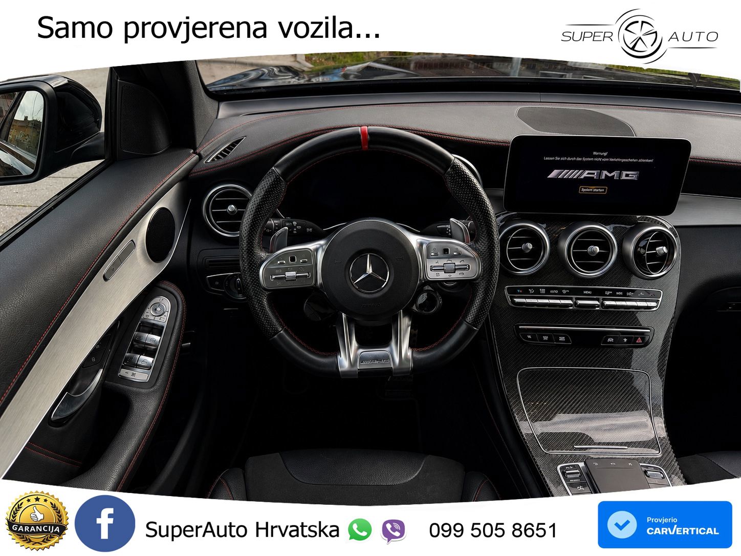 Mercedes AMG GLC 43 V6 (390 KS) 4MATIC TCT LED+GR SJED+ACC