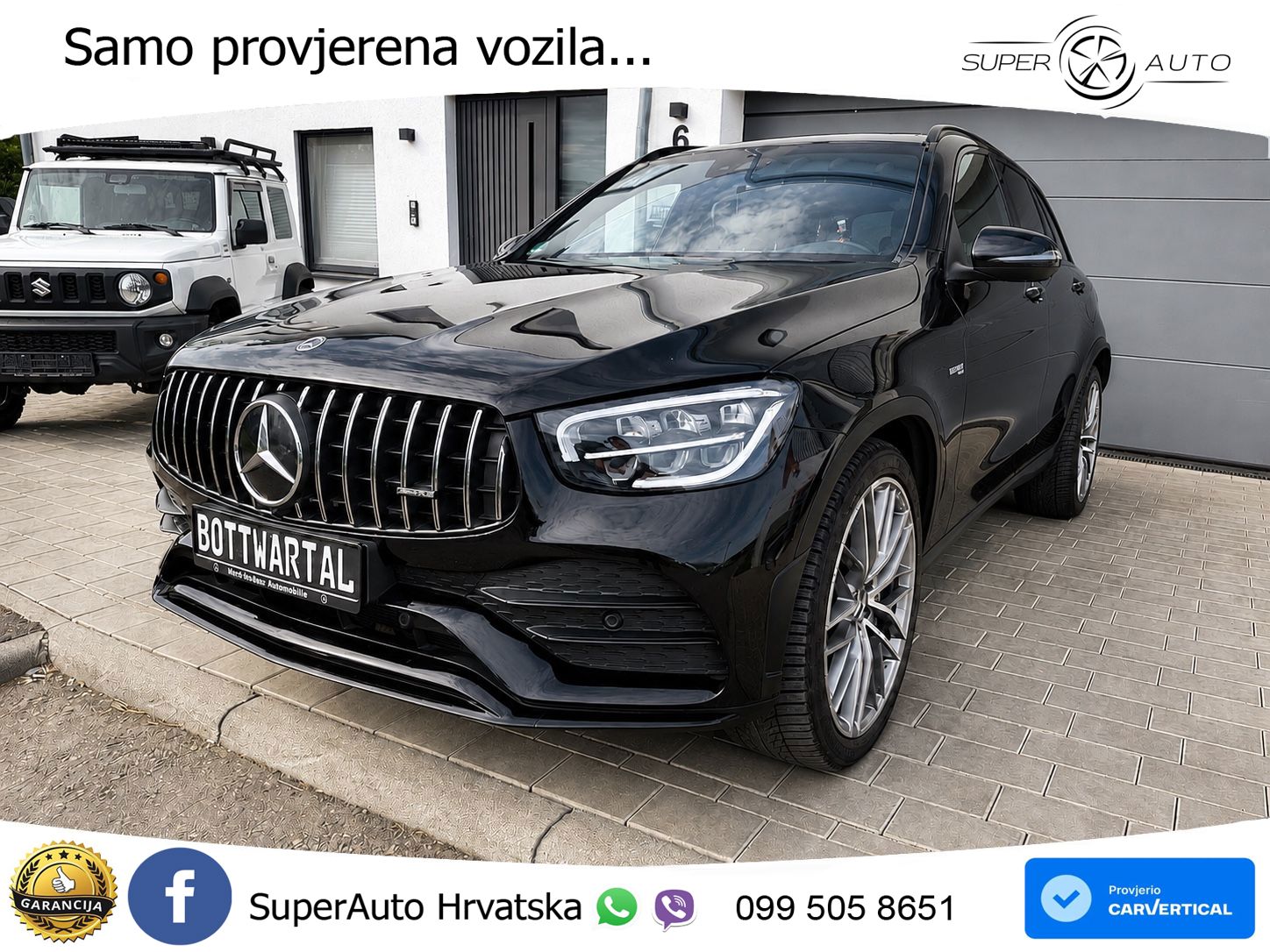 Mercedes AMG GLC 43 V6 (390 KS) 4MATIC TCT LED+GR SJED+ACC