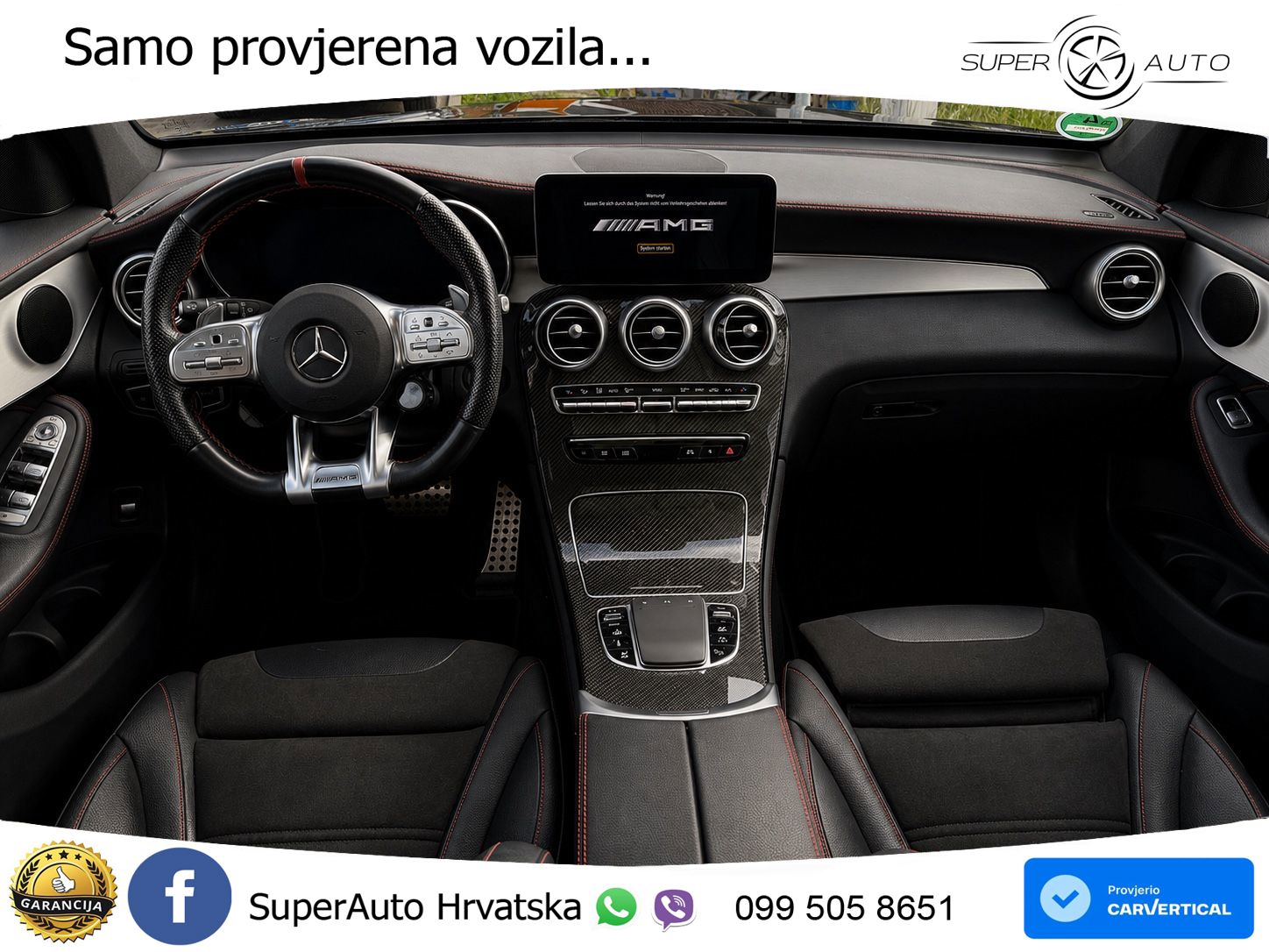 Mercedes AMG GLC 43 V6 (390 KS) 4MATIC TCT LED+GR SJED+ACC