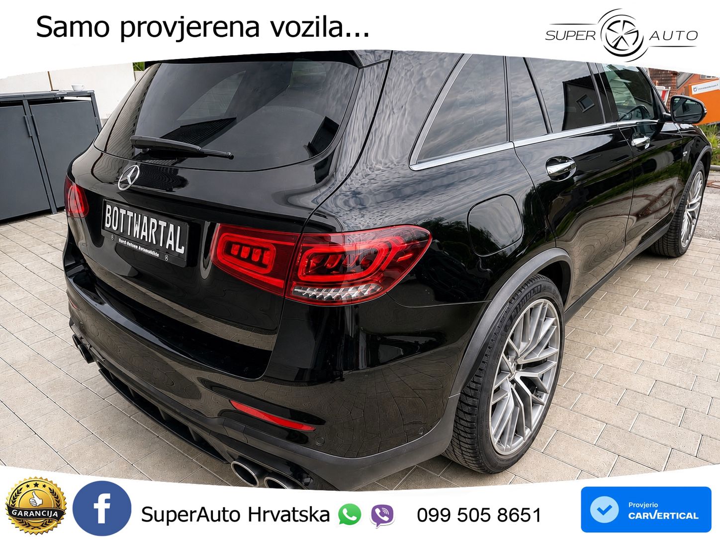 Mercedes AMG GLC 43 V6 (390 KS) 4MATIC TCT LED+GR SJED+ACC