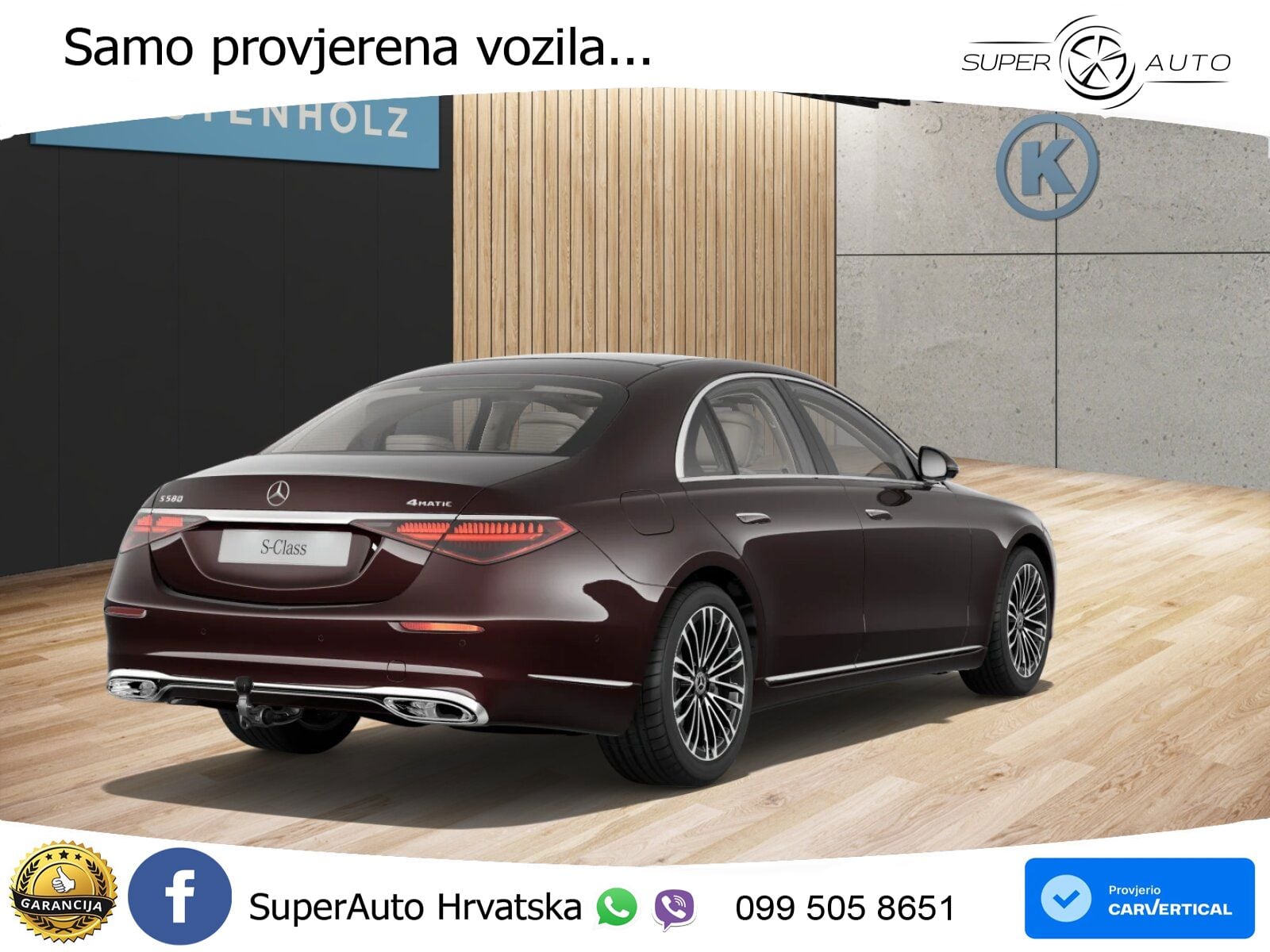 Mercedes S 580 V8 (503 KS) EQ Boost 4MATIC 9G-TRONIC ACC+HEAD+4xGR SJED+360+PANO