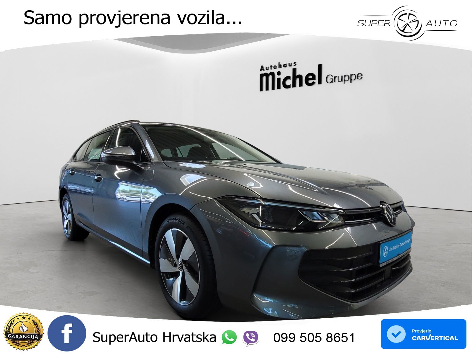Volkswagen Passat Variant 1.5 eTSI (150 KS) DSG LED+GR SJED+ACC