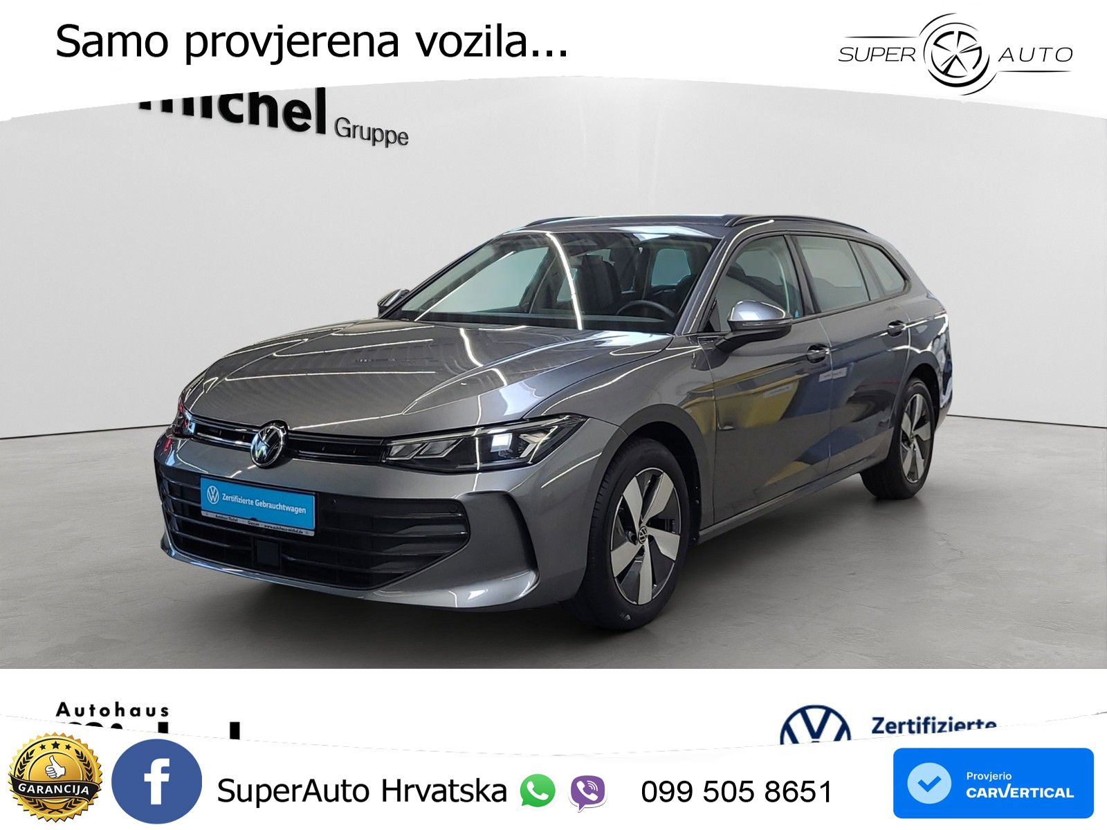 Volkswagen Passat Variant 1.5 eTSI (150 KS) DSG LED+GR SJED+ACC