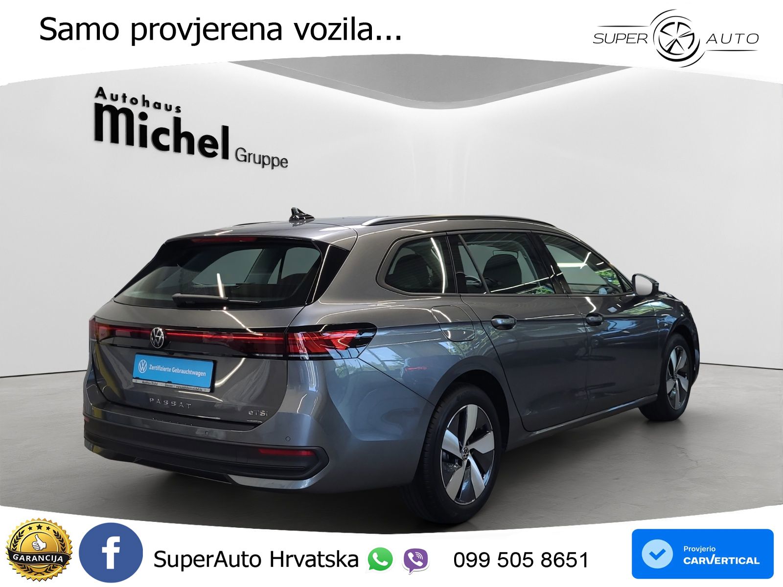 Volkswagen Passat Variant 1.5 eTSI (150 KS) DSG LED+GR SJED+ACC