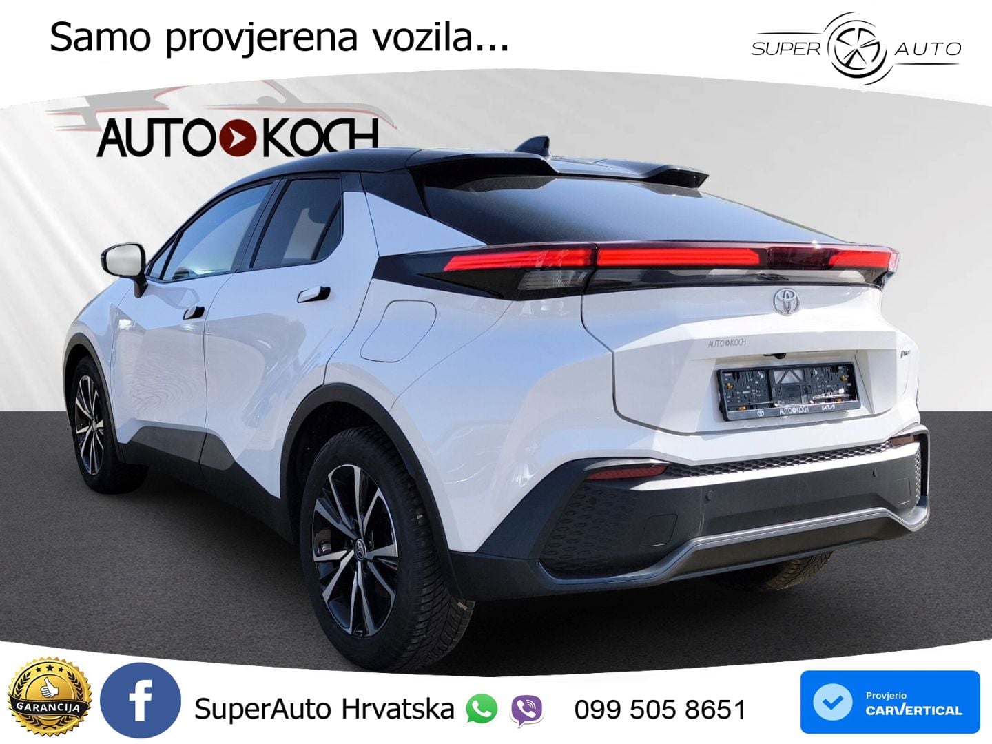 Toyota C-HR 1.8 (140 KS) Hybrid e-CVT Teamplayer LED+GR SJED+ACC